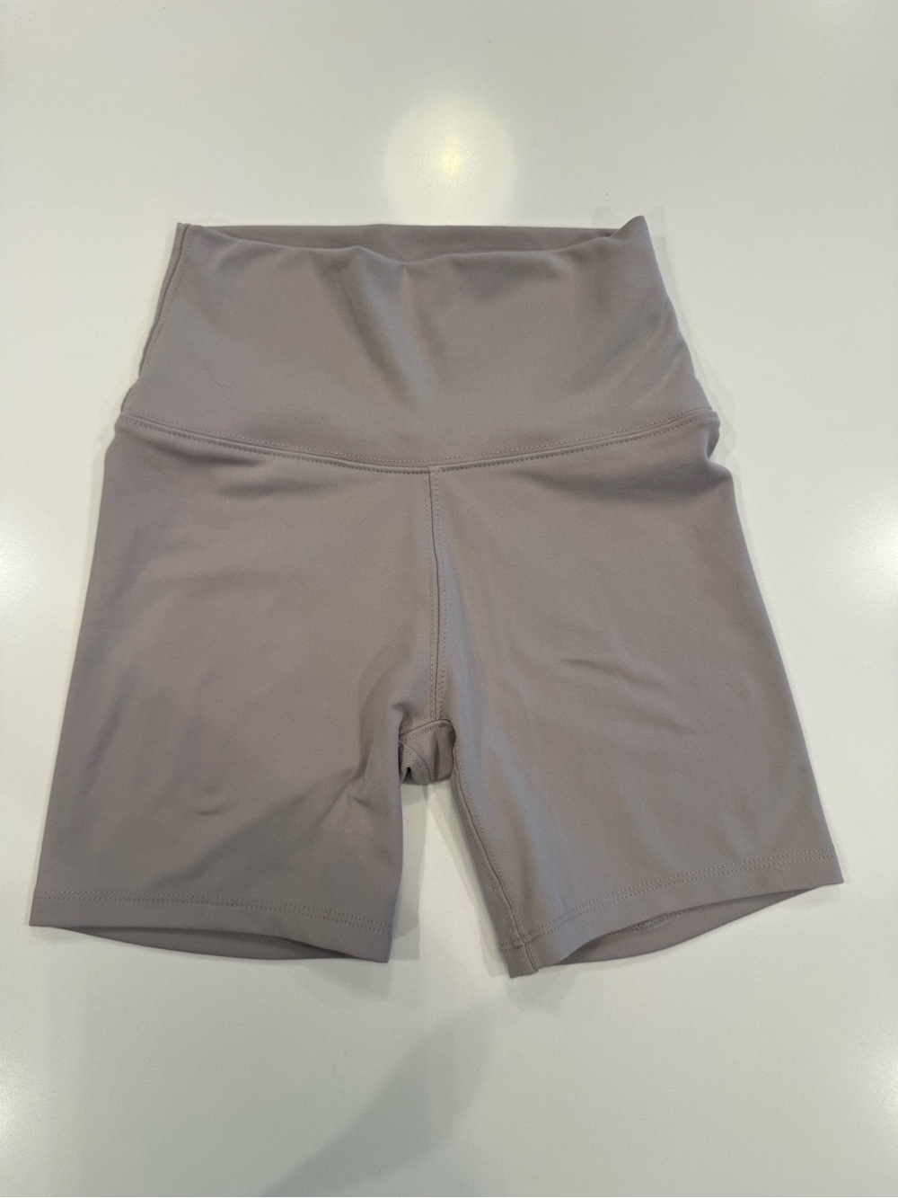 Wild Fable Butter Bliss Bike Shorts Womens XS High Rise Taupe 5” Inseam Slim Fit